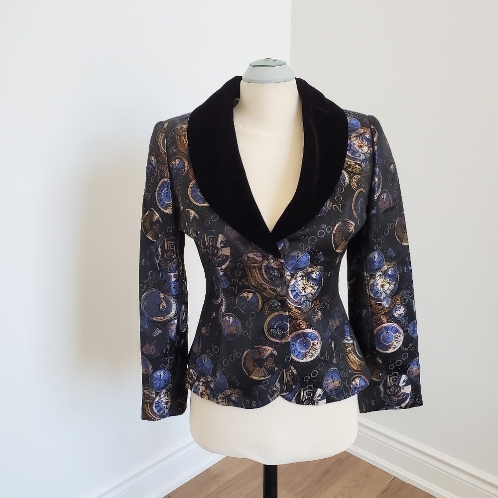 Vintage 80's Victor Costa Blazer Size 8